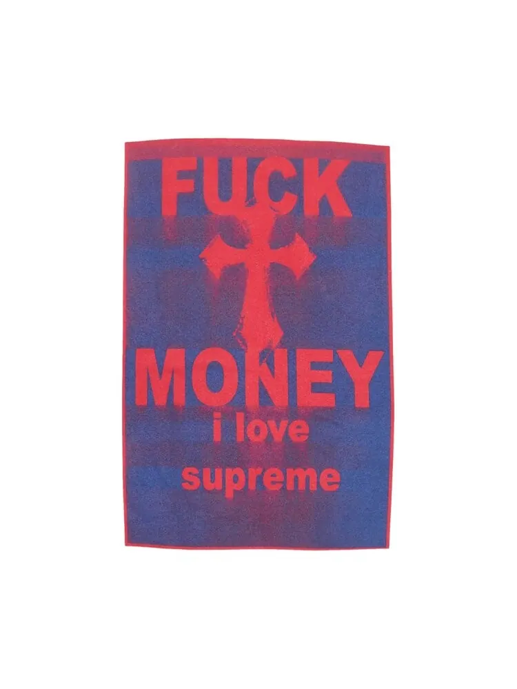 Футболка Supreme Fuck Money Tee — изображение 2 из 3, белый