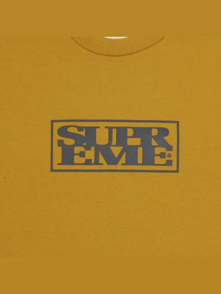 Футболка Supreme Connect Tee — изображение 2 из 2, желтый