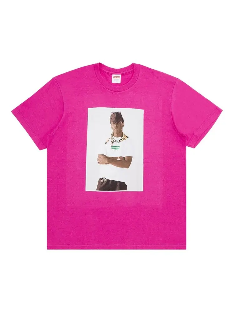 Футболка Supreme Tyler The Creator — изображение 1 из 2, маджента