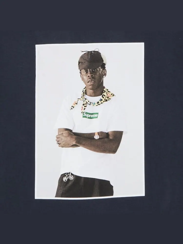 Футболка Supreme Tyler, The Creator Tee — изображение 2 из 2, темно-синий