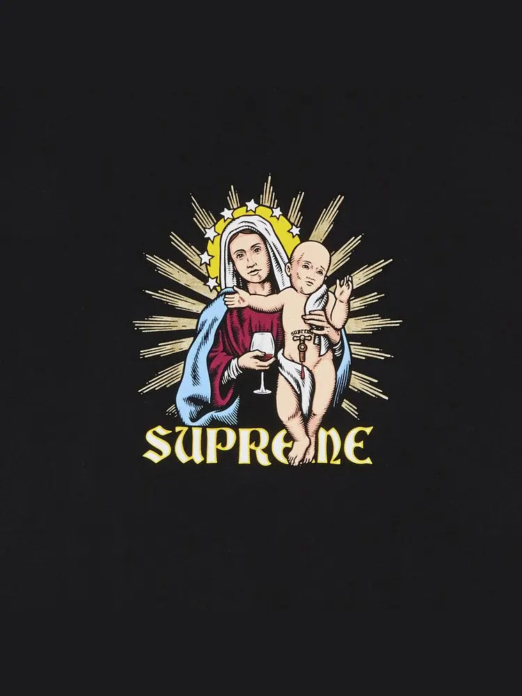 Футболка Supreme Blood Tee — изображение 2 из 2, черный