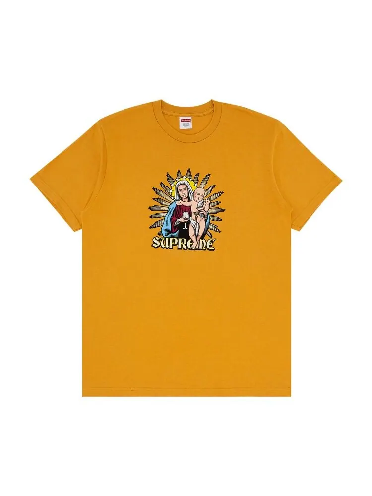 Футболка Supreme Blood Tee Mustard — изображение 1 из 2, желтый