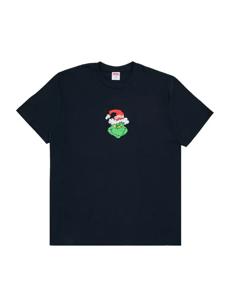 Футболка Supreme Grinch Tee — изображение 1 из 2, темно-синий
