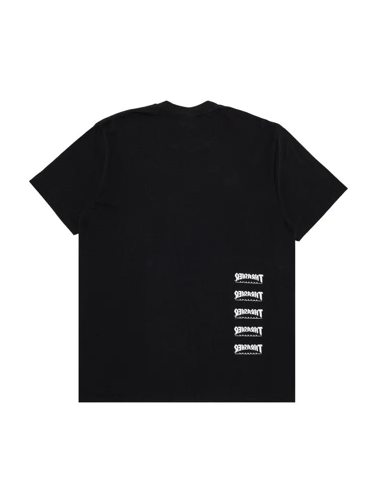 Футболка Supreme x Thrasher Back Tail Tee — изображение 2 из 3, черный
