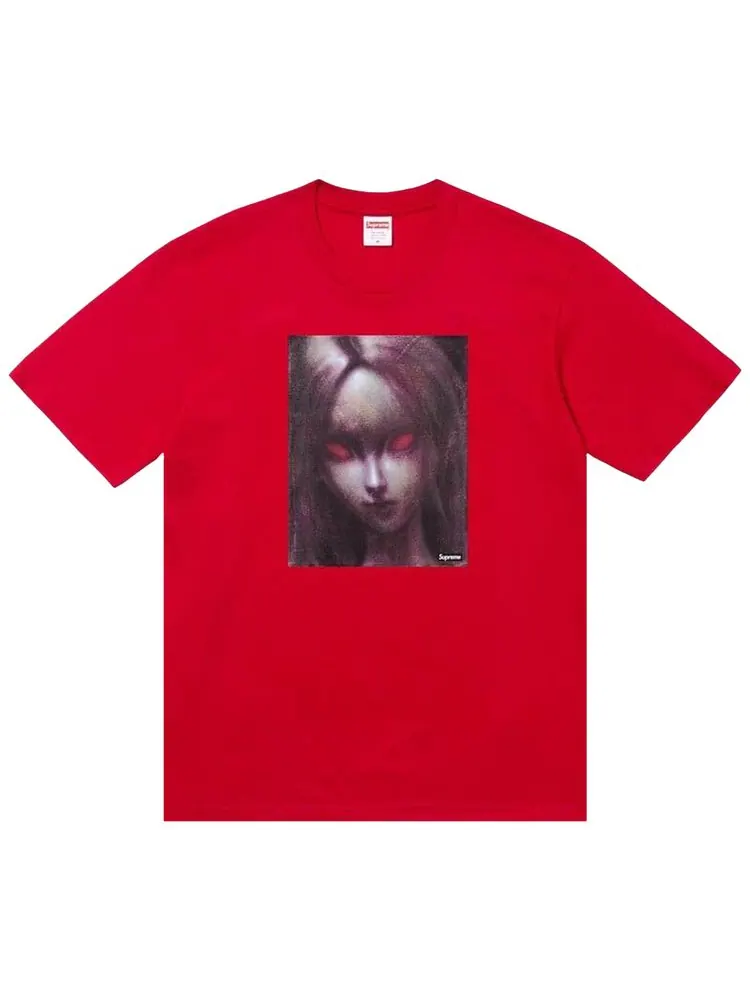 Футболка Supreme Red Eyes Tee — изображение 1 из 1, красный