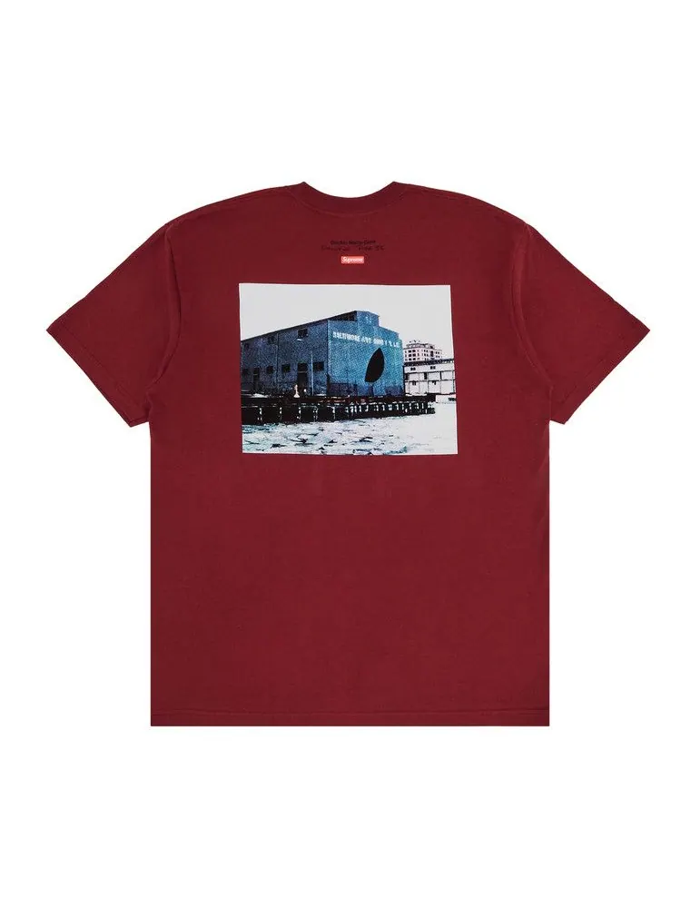 Футболка Supreme Day’s End Tee — изображение 2 из 3, красный