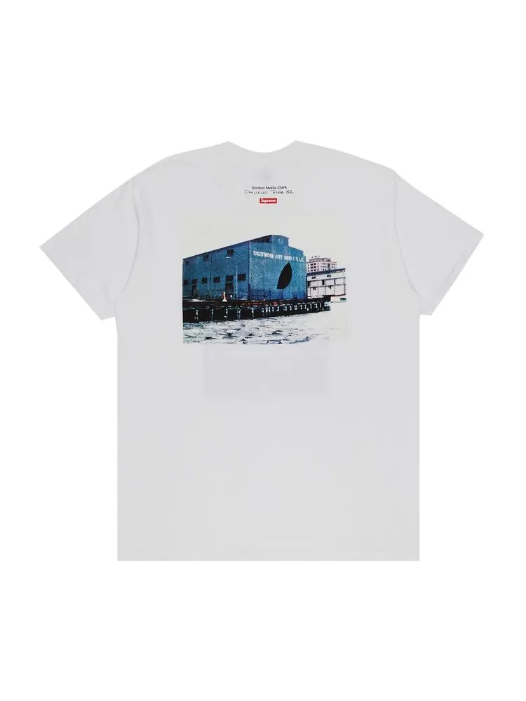 Футболка Supreme Day’s End Tee White — изображение 2 из 3, белый