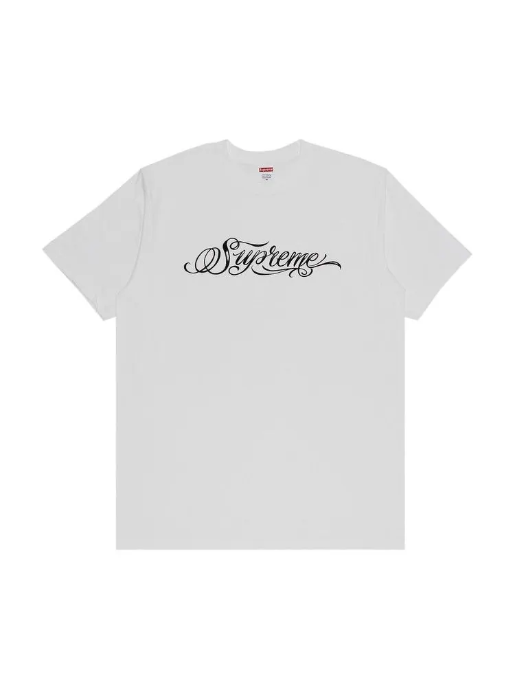 Футболка Supreme Script Tee — изображение 1 из 2, белый