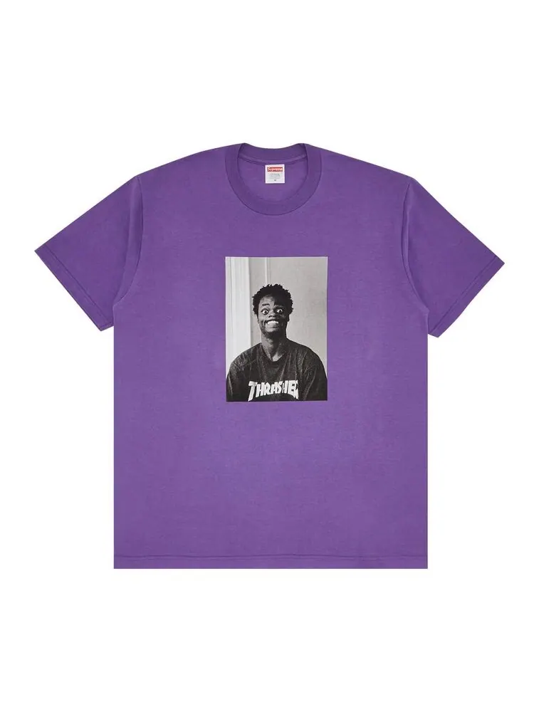 Футболка Supreme x Thrasher Harold Tee Purple — изображение 1 из 3, фиолетовый