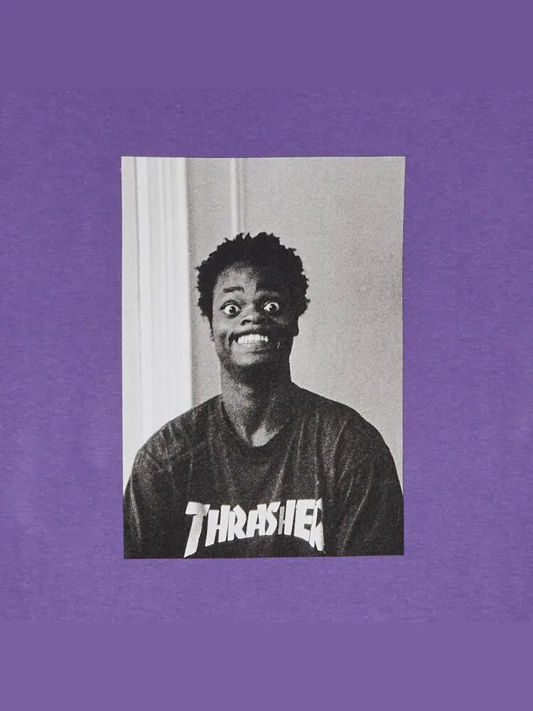 Футболка Supreme x Thrasher Harold Tee Purple — изображение 3 из 3, фиолетовый