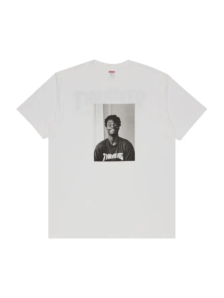 Футболка Supreme x Thrasher Harold Tee White — изображение 1 из 3, белый