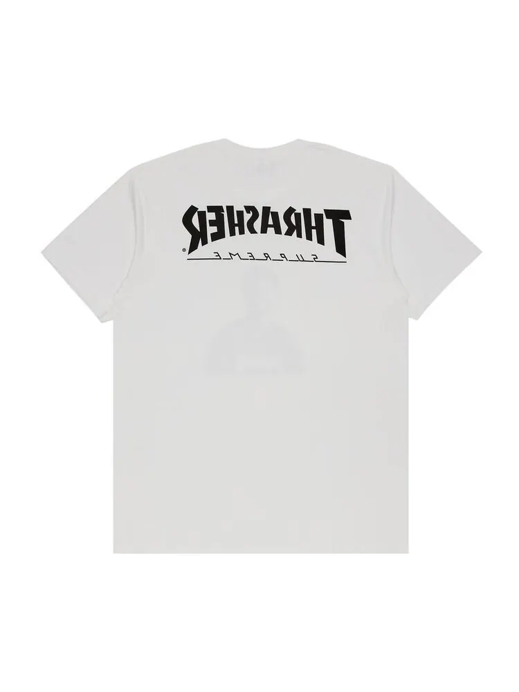 Футболка Supreme x Thrasher Harold Tee White — изображение 2 из 3, белый