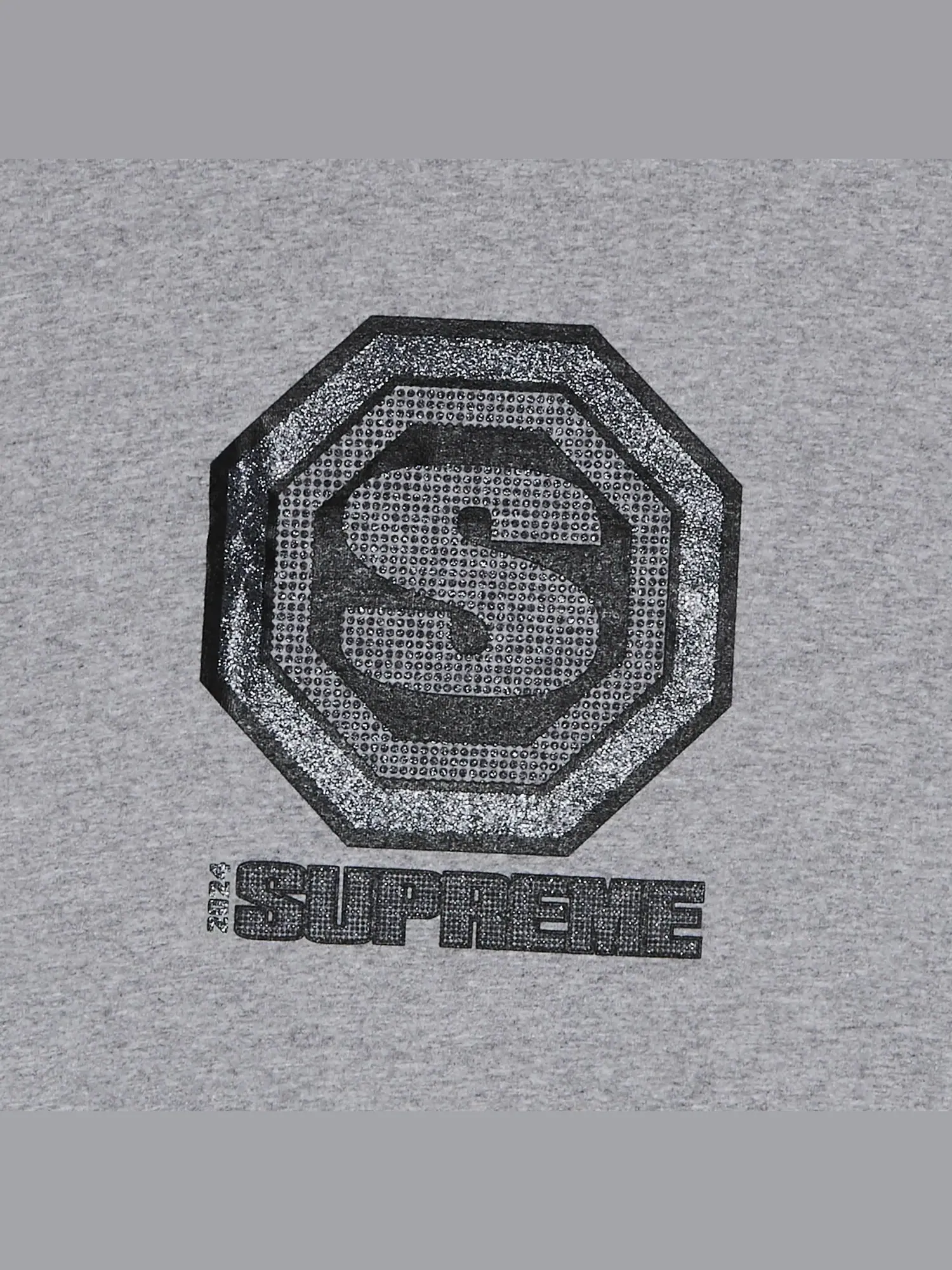 Футболка Supreme Blockbuster Tee — изображение 3 из 3, серый