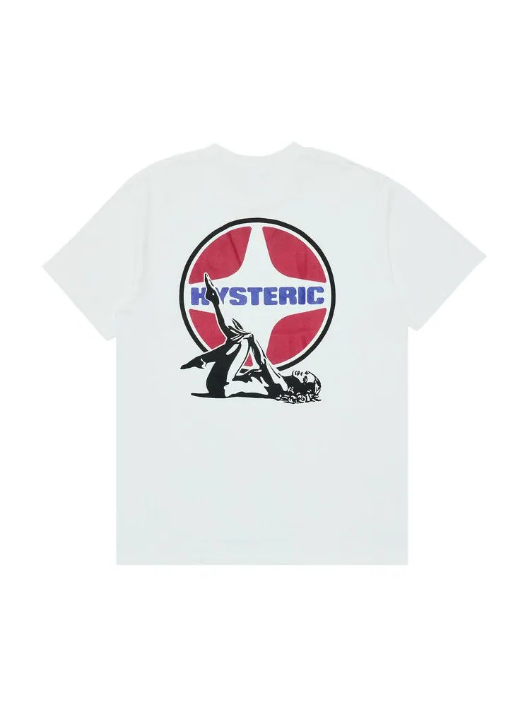 Футболка Supreme x HYSTERIC GLAMOUR Pin Up Tee — изображение 2 из 3, белый