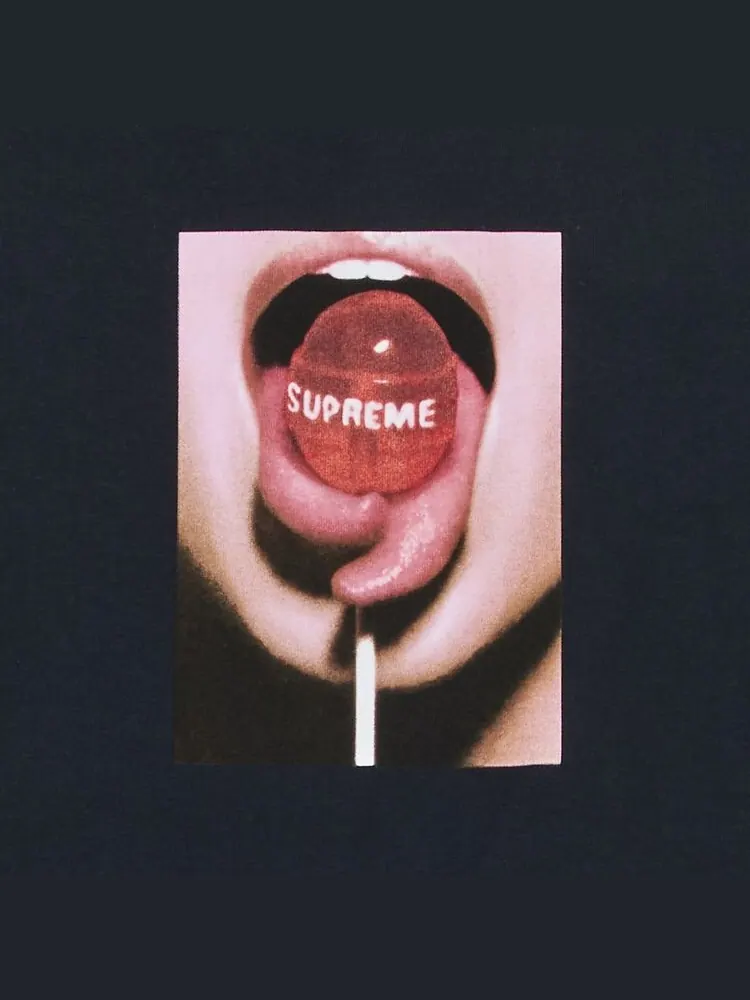 Футболка Supreme Lollipop Tee Navy — изображение 2 из 2, темно-синий
