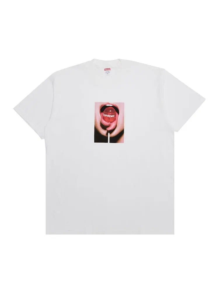 Футболка Supreme Lollipop Tee White — изображение 1 из 2, белый