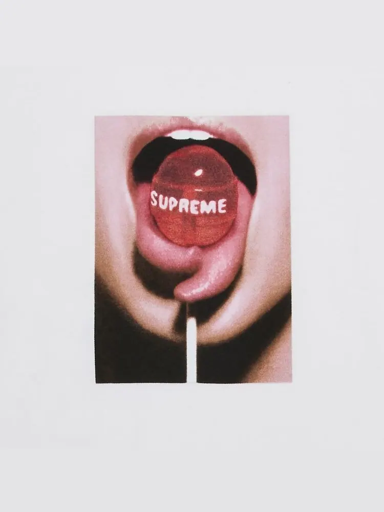 Футболка Supreme Lollipop Tee White — изображение 2 из 2, белый