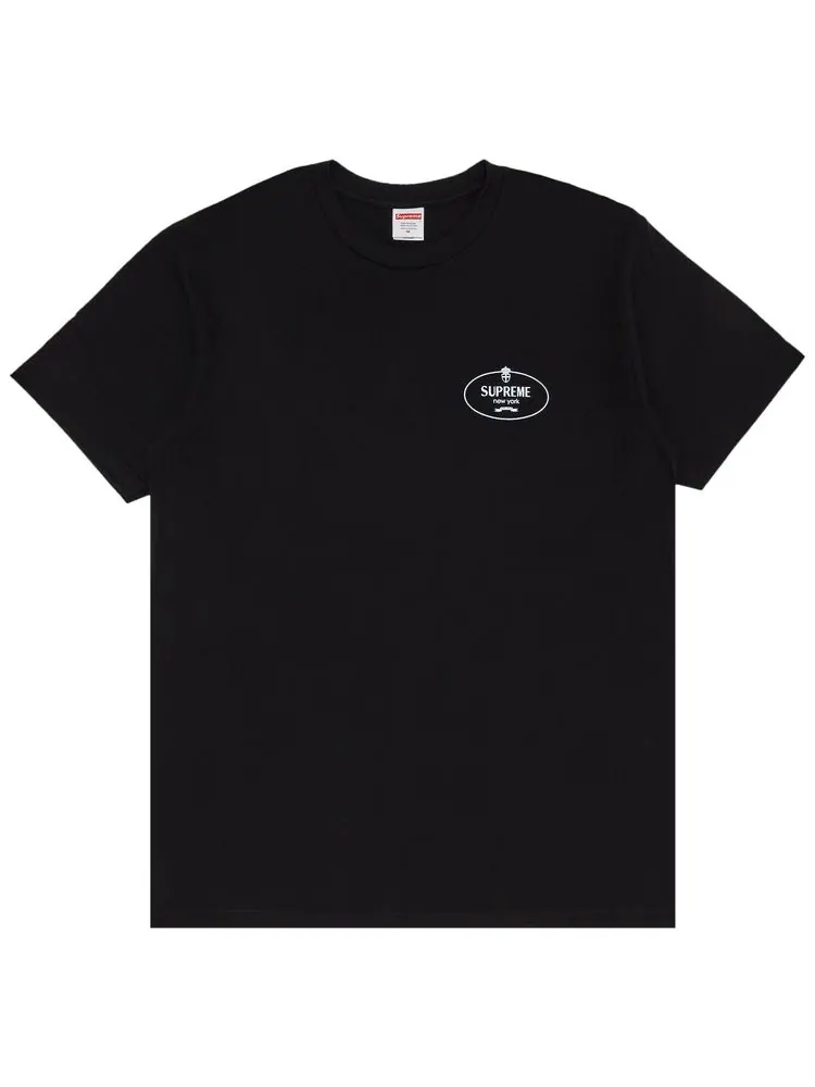 Футболка Supreme Crest Tee 'Black' — изображение 1 из 3, черный