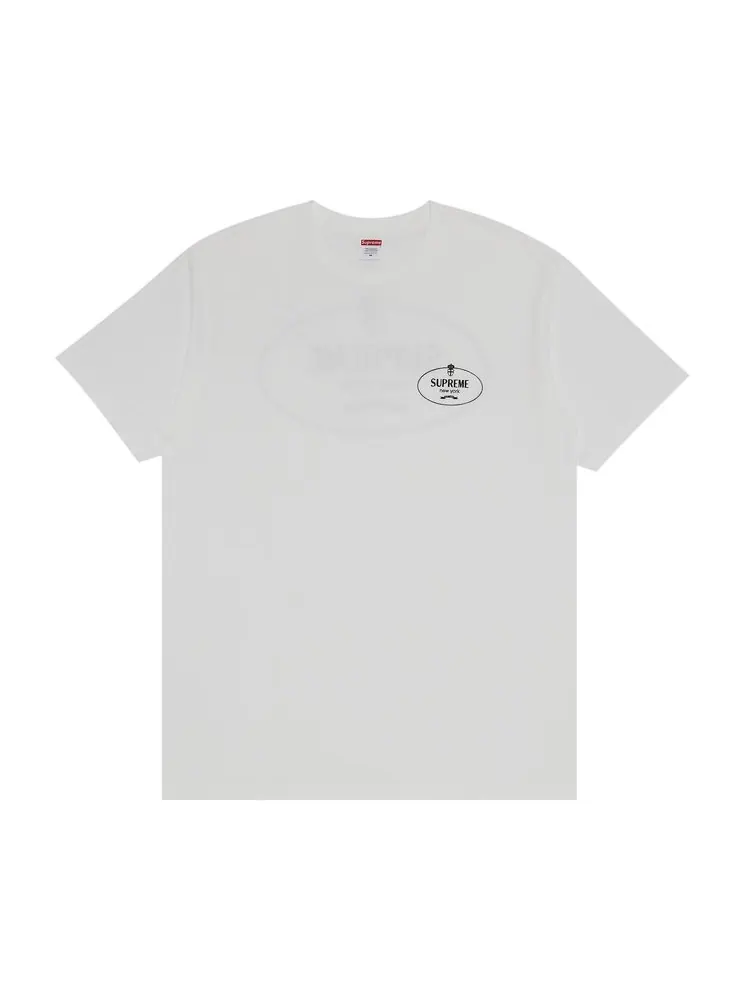 Футболка Supreme Crest Tee 'White' — изображение 1 из 3, белый