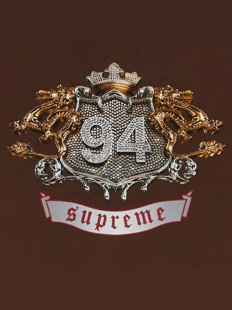 Футболка Supreme Diamonds Tee Brown — изображение 2 из 2, коричневый