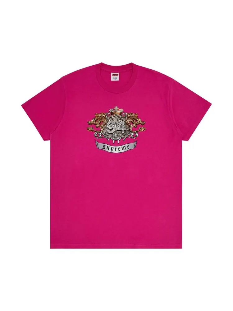 Футболка Supreme Diamonds Tee Fuchsia — изображение 1 из 2, фуксия