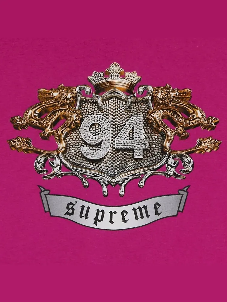 Футболка Supreme Diamonds Tee Fuchsia — изображение 2 из 2, фуксия