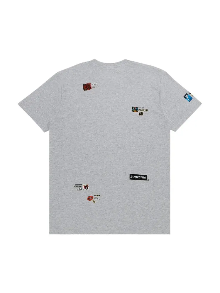 Футболка Supreme Upset Tee — изображение 2 из 3, серый