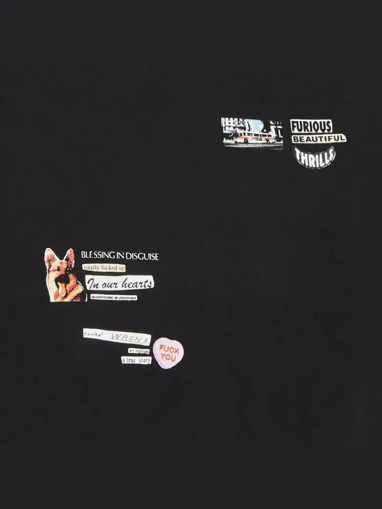 Футболка Supreme Upset Tee — изображение 3 из 3, черный
