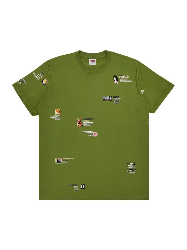 Футболка Supreme Upset Tee — изображение 1 из 3, мох