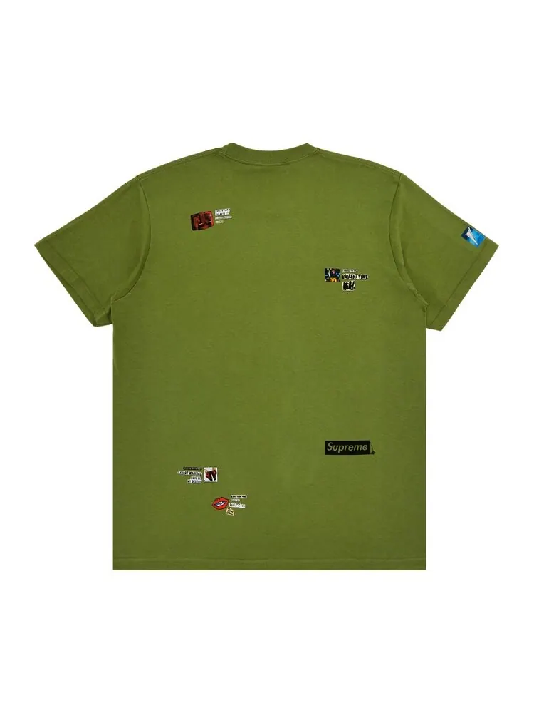 Футболка Supreme Upset Tee — изображение 2 из 3, мох