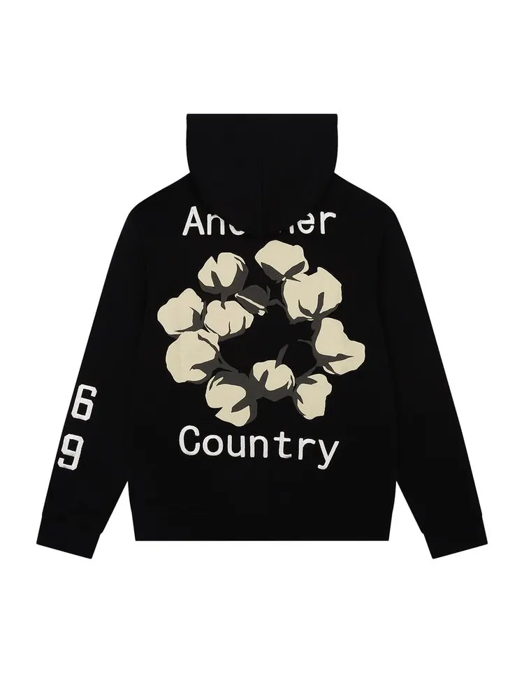 Худи Denim Tears x Cactus Plant Flea Market Cactus Tears Hoodie 'Black' — изображение 2 из 2, черный