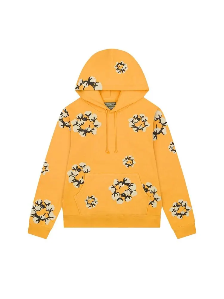 Худи Denim Tears x Cactus Plant Flea Market Cactus Tears Wreath Hoodie Yellow — изображение 1 из 2, желтый