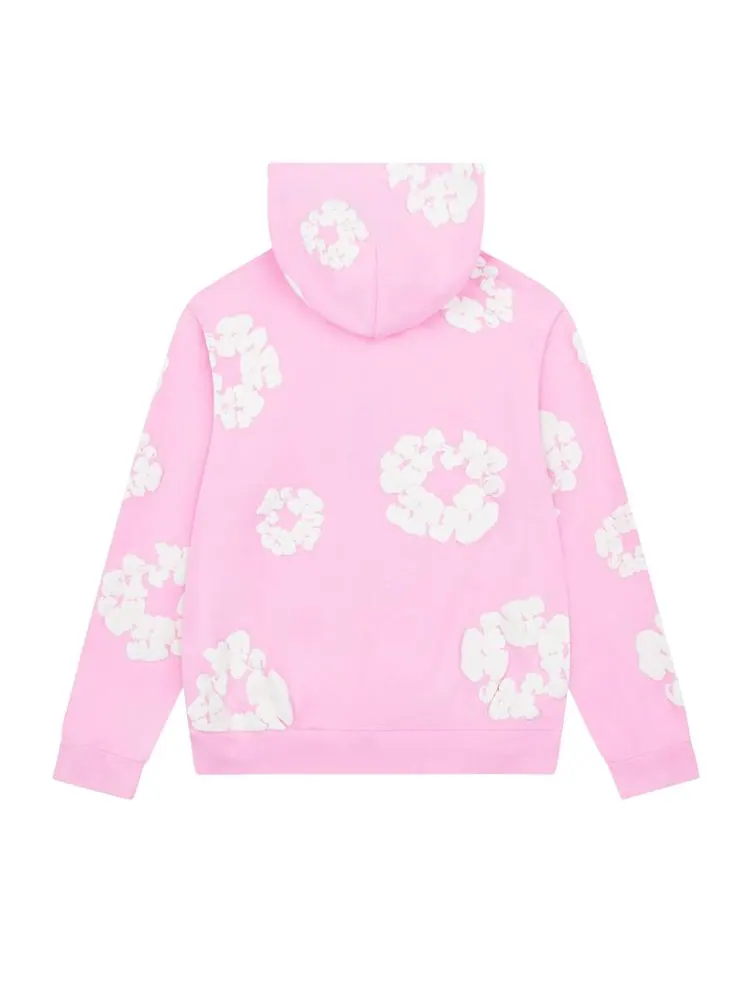 Толстовка Denim Tears Powder Pink — изображение 2 из 3, розовый