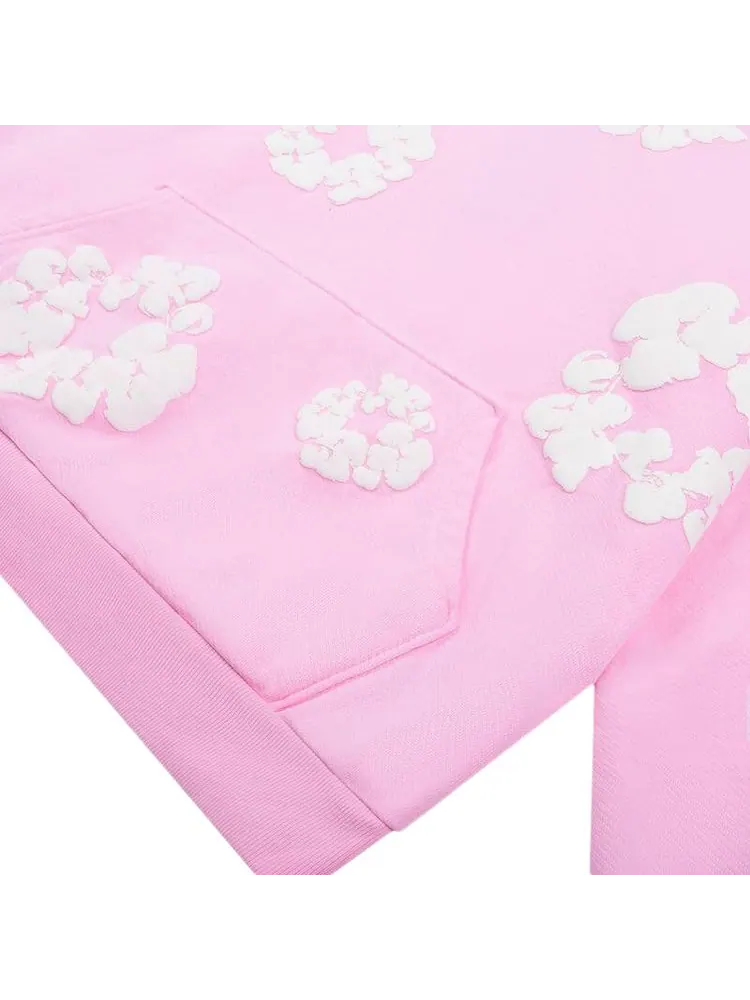 Толстовка Denim Tears Powder Pink — изображение 3 из 3, розовый