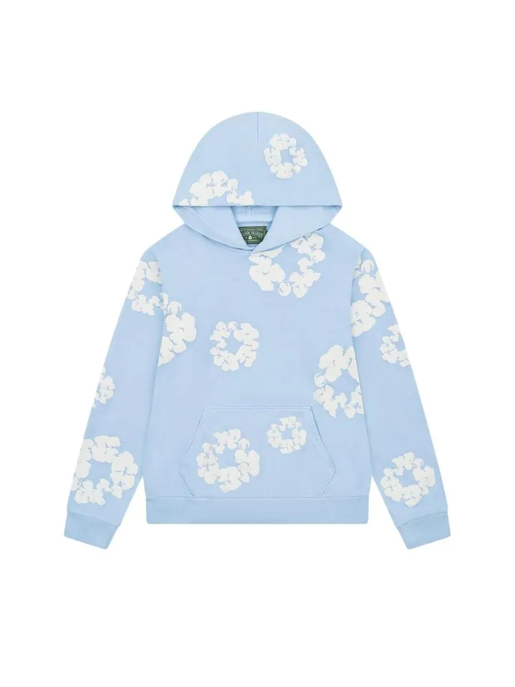 Толстовка Denim Tears Powder Blue — изображение 1 из 3, синий