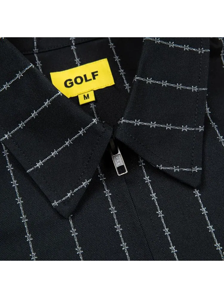 Рубашка GOLF WANG Fences Work Shirt — изображение 3 из 3, черный