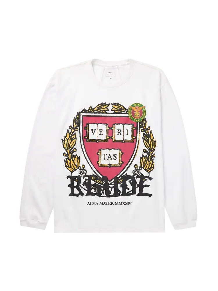 Футболка Rhude Veritas Tee 'White'