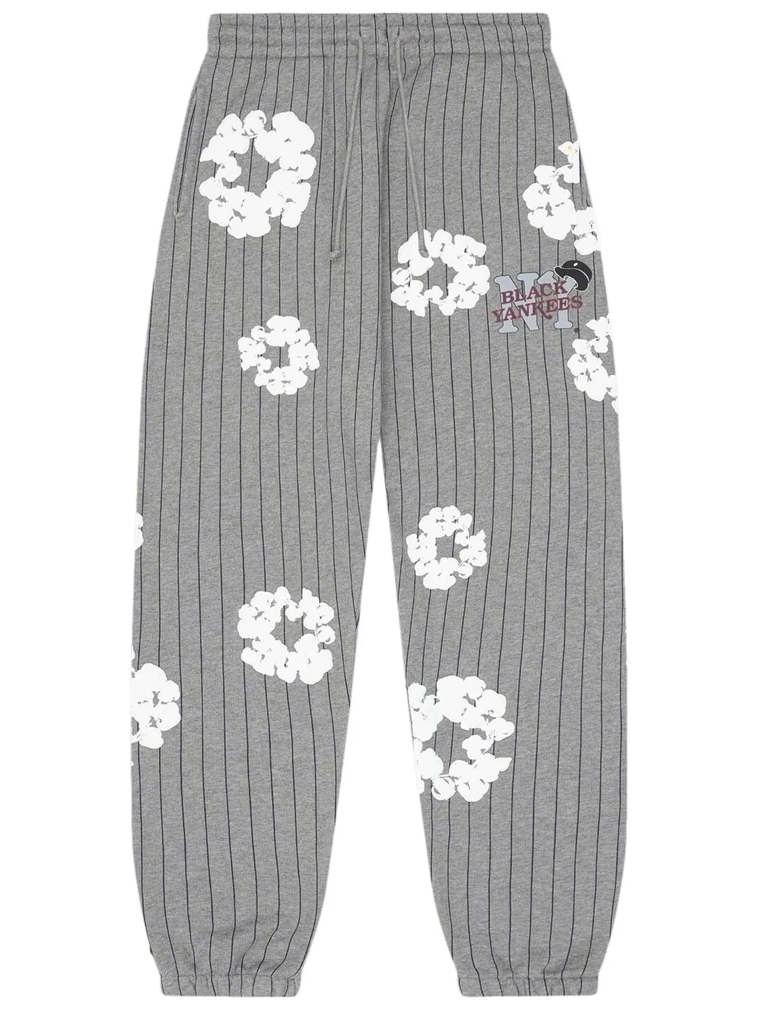 Спортивные штаны Denim Tears Pinstripe Wreath — изображение 1 из 3, серый