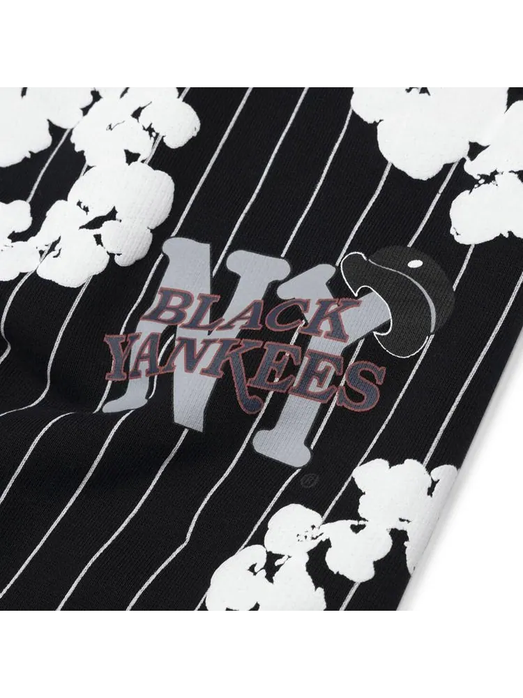 Спортивные штаны Denim Tears Pinstripe Wreath — изображение 3 из 3, черный
