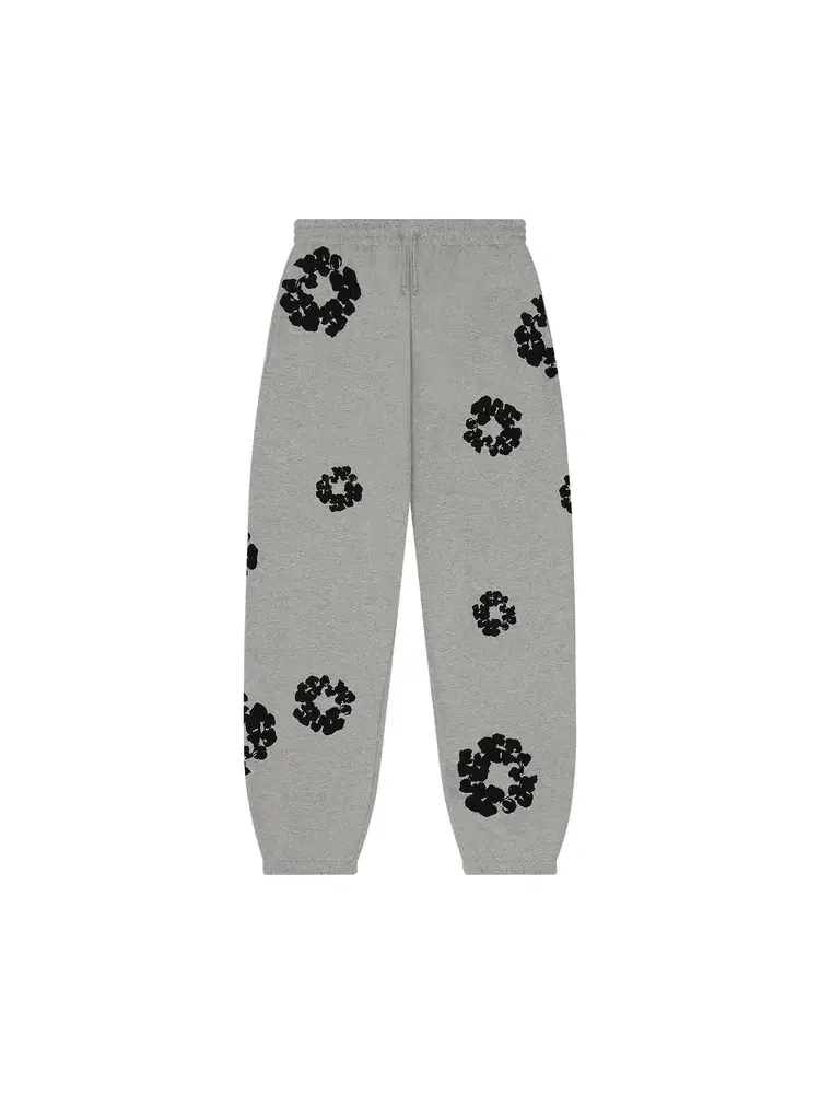 Спортивные штаны Denim Tears Black Cotton Wreath — изображение 1 из 2, серый