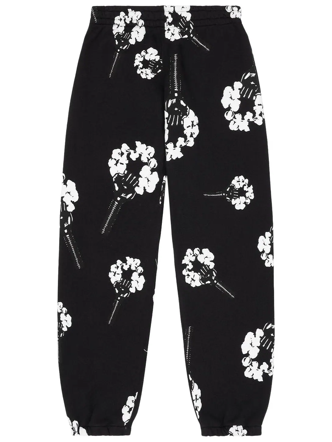 Спортивные штаны Denim Tears x Hardies Tears Fist Wreath с открытым низом — изображение 1 из 2, черный