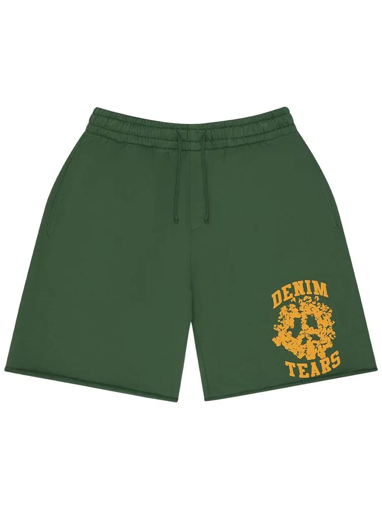 Шорты Denim Tears Denim University Sweatshorts — изображение 1 из 2, зеленый