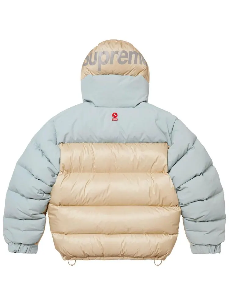 Пуховая парка Supreme x Marmot 800-Fill Down Parka — изображение 2 из 2, бежевый