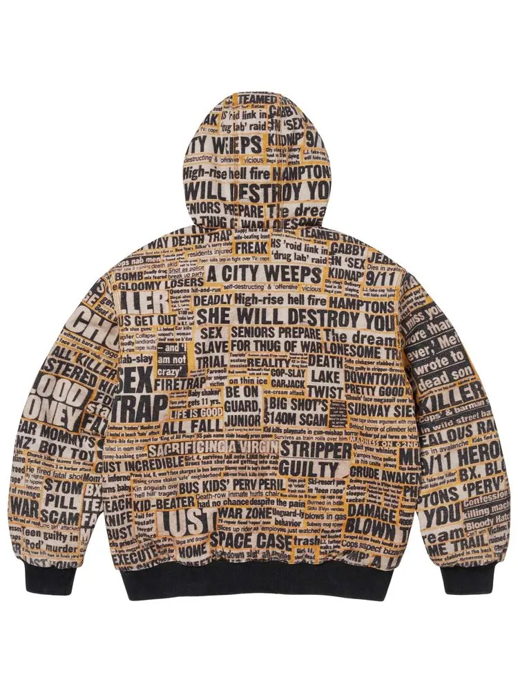 Рабочая куртка Supreme x Dash Snow Hooded Work Jacket — изображение 2 из 2, мульти