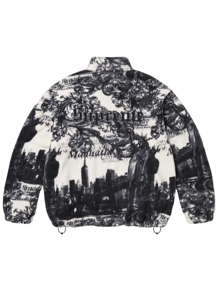 Флисовая куртка Supreme New York — изображение 2 из 2, белый