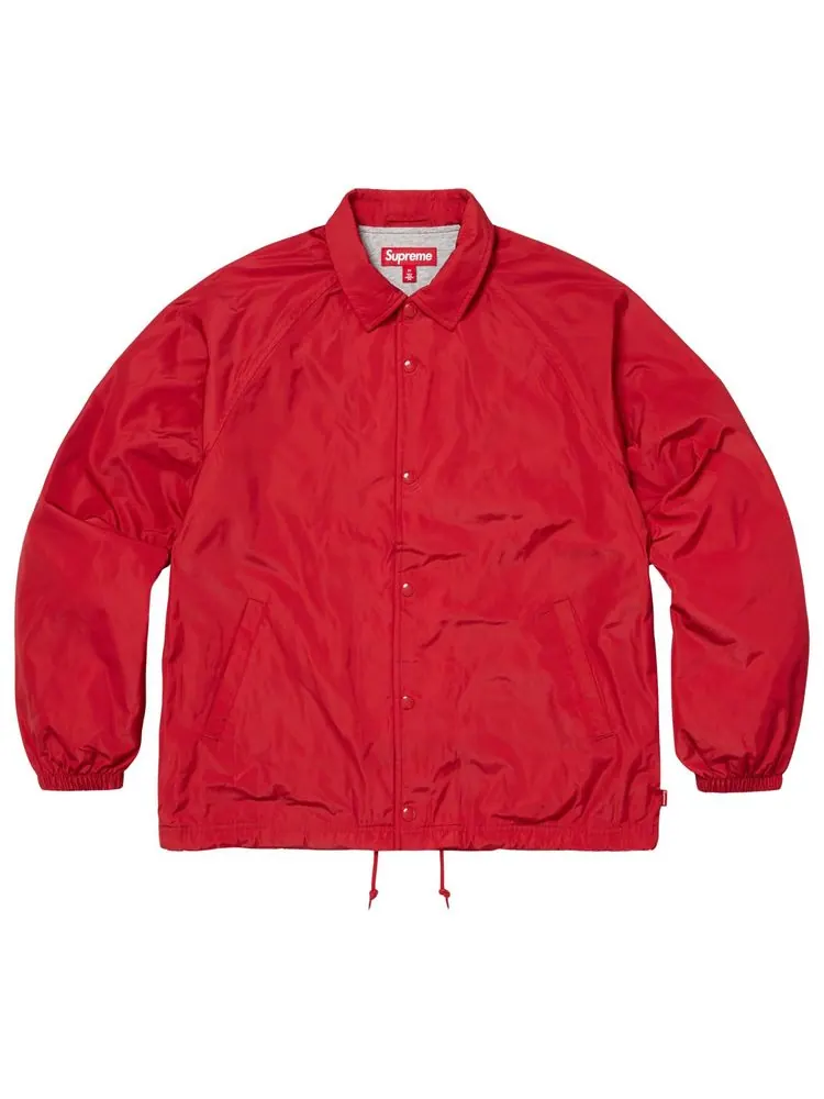 Куртка Supreme Old English Arc Coaches Jacket — изображение 1 из 2, красный