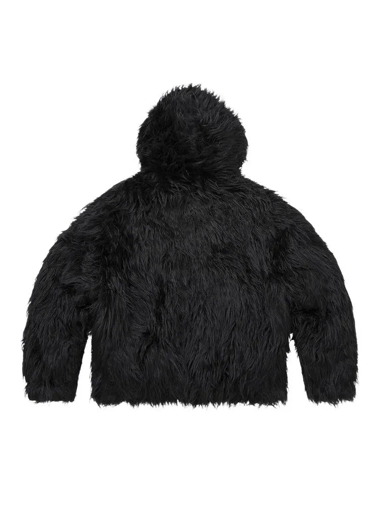 Куртка Supreme x Y’s Faux Fur Windstopper Hooded Bomber Jacket — изображение 2 из 2, черный