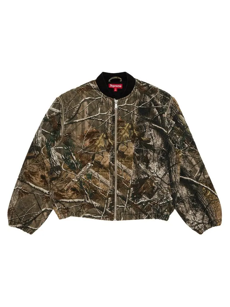 Куртка Supreme Zip-Off Sleeve Quilted Bomber Jacket, Realtree AP Camo — изображение 1 из 4, мульти