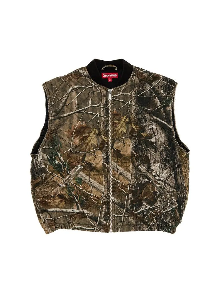 Куртка Supreme Zip-Off Sleeve Quilted Bomber Jacket, Realtree AP Camo — изображение 4 из 4, мульти
