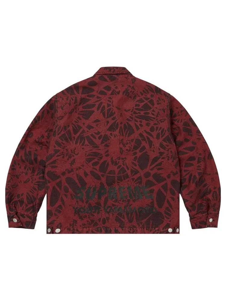 Куртка Supreme x Y’s Denim Work Jacket — изображение 2 из 2, красный